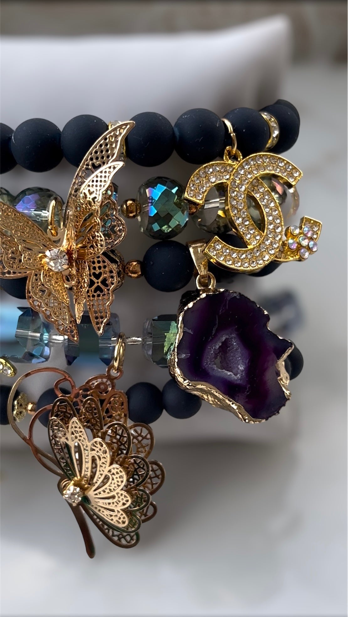 Navy and Gold