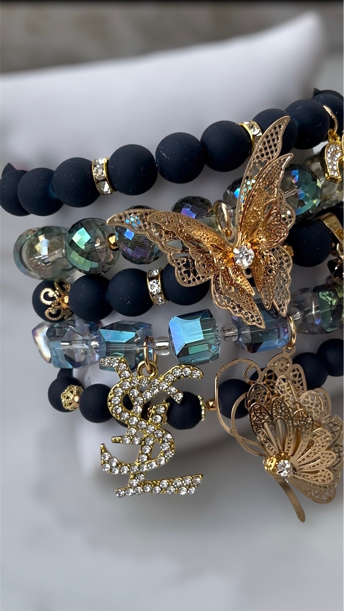 Navy and Gold